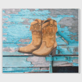 60lb Inpakpapier Roll Blauw Hout Schuur Deurlaarze (Vlak)