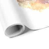 60lb Inpakpapier Roll boho hert Buck Head Bruin (Rol Hoek)