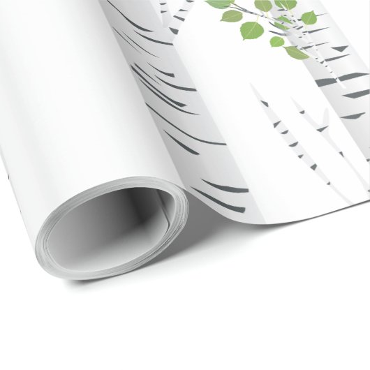 60lb inpakpapier Roll Herten Doe Buck Woodland Hu (Rol Hoek)