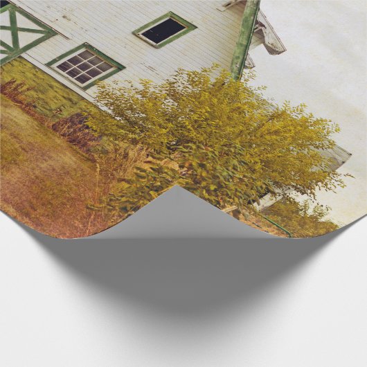 60lb inpakpapier Roll Sunset Barn Country Rusti (Hoek)