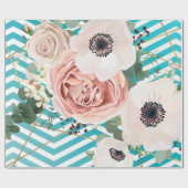 60lb Verpakkende Document Broodje Geometrisch Roos Cadeaupapier (Vlak)