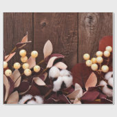 60lb Verpakking Papier Roll Katoenen Tak op Donker (Vlak)