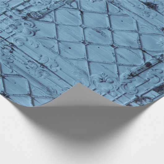 60lb Verpakking Papier Roll Rustiek Tin Panel Plaf (Hoek)