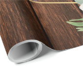 60lb wikkelpapier Roll Geometric Garden Roos Cadeaupapier (Rol Hoek)