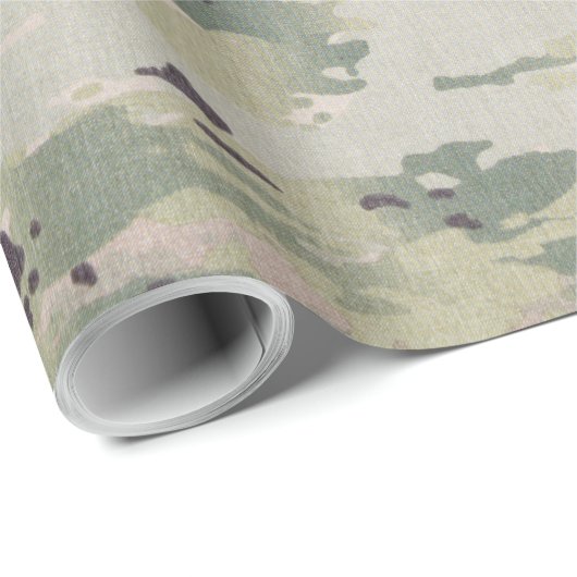 60lb Wrapping Paper Roll Army OCP Camo Uniform Cam Cadeaupapier (Rol Hoek)