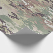 60lb Wrapping Paper Roll Army OCP Camo Uniform Cam Cadeaupapier (Hoek)