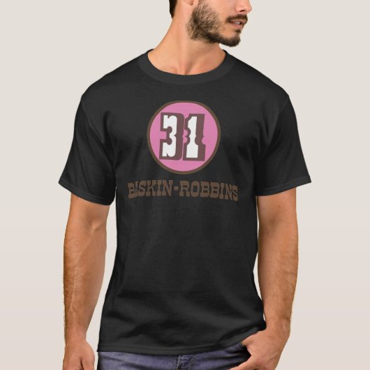 60S-70S  - Defunct Baskin-Robbins Ice Cream L T-shirt (Voorkant)