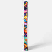 60s 70s Hippy Hippie Psychedelisch Samsung Galaxy Hoesje (Linkerkant)