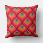 60s 70s mod retro decor pillow kussen (Achterkant)