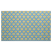 60s 70s mod retro hart bloemen v2 stof (Yard (91,4 cm))