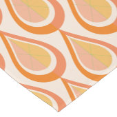 60s 70s mod tafelrunner korte tafelloper (Hoek)