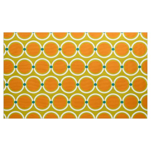 60s 70s modern gewaagd stoffenpatroon stof (Yard (91,4 cm))