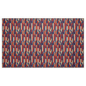 60s 70s retro  gestileerd stof (Fat Quarter)