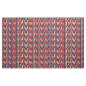 60s 70s retro  gestileerd stof (Yard (91,4 cm))