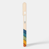 60s 70s Retro strepen Case-Mate iPhone Case (Achterkant / Links)