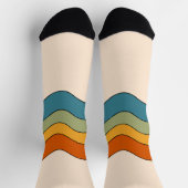 60s 70s Retro strepen Sokken (Top)