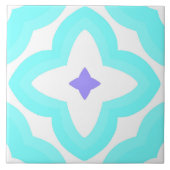 60s 70s retro tegel tegeltje (Voorkant)