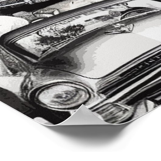 60s Abstracte Collage Poster (Hoek)