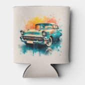 60s auto blikjeskoeler (Voorkant)