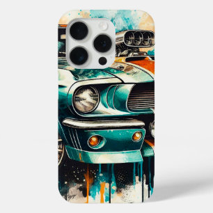 60s auto iPhone 15 pro case
