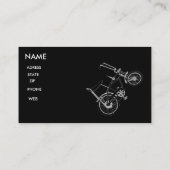 60'S BIKE BICYCLE CLASSIC SCHWINN VISITEKAARTJE (Achterkant)