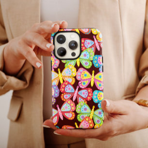60s Butterfly iPhone   Butterfly iPhone Case-Mate Case