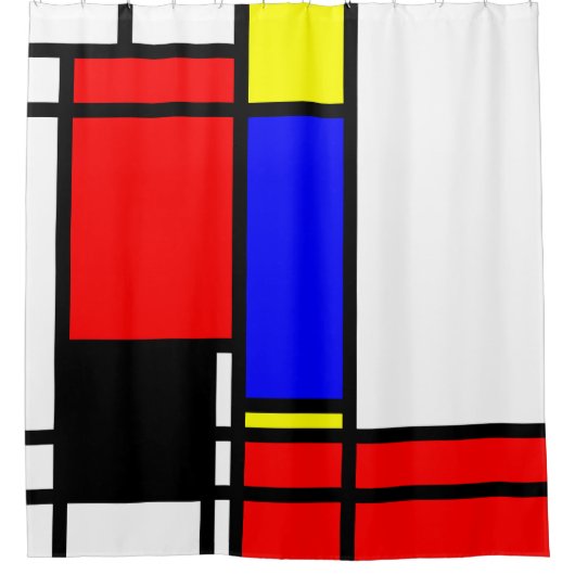 60s Chic Shower Curtain Douchegordijn (Voorkant)