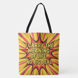 60s Comic Style Print van Natasha Us Tote Bag