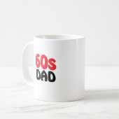 60s DAD koffie mok (Voorkant links)