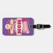 60s Diner Style Super Mam Diner Sign Bagagelabel (Voorkant horizontaal)