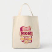 60s Diner Style Super Mam Diner Sign Tote Bag (Voorkant)