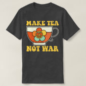 60s en 70s Hippie Hippies Retro Hippy T-shirt (Design voorkant)