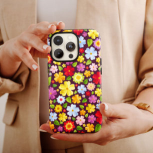 60s Flower Power Hippie iPhone   Hippie iPhone 13 Case-Mate iPhone Case