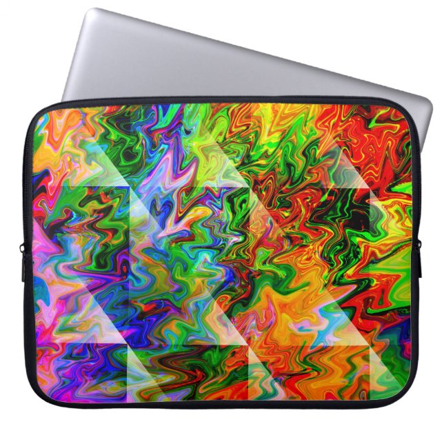 60's Fun. Laptop Sleeve (Voorkant)