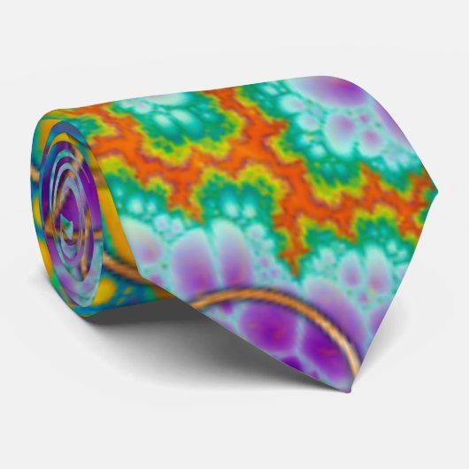 60's Groove Psychadelic Hippy Stropdas (Opgerold)