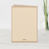 60s Hippie Bloemenmeisje Verjaardag Kaart (Achterkant)