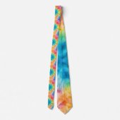 60s Hippie Tie Dye Retro Das (Achterkant)