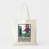 60S Huisvrouw Funny Tote Bag (Voorkant)