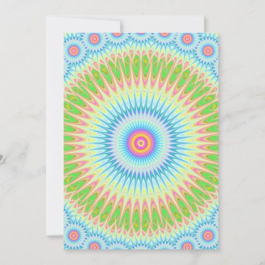 60s jongen verjaardag thema uitnodiging (Achterkant)