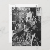 60's Milkshake meiden BRIEFKAART (Voorkant / Achterkant)