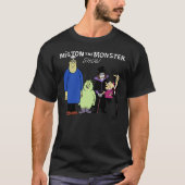60s Milton de Monster Show Karakters en Logotyp T-shirt (Voorkant)