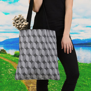 60s Mono gevierde grote schoudertas Tote Bag