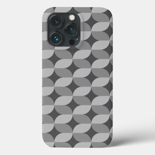 60s Mono Patroon Case-Mate iPhone Case (Achterkant)