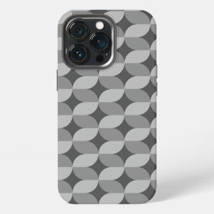 60s Mono Patroon iPhone 13 Pro Hoesje