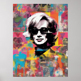 60s ontmoeten Pop Art, Huisdecoratie Poster