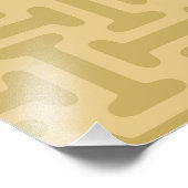 60s Paper Pattern Foto Afdruk (Hoek)