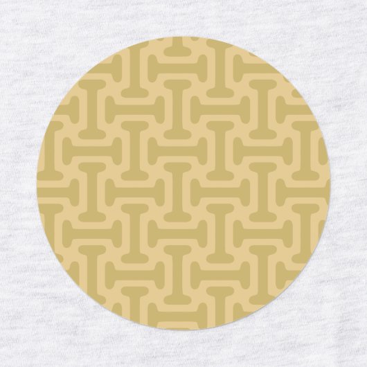 60s Paper Pattern Labels (Design 1)