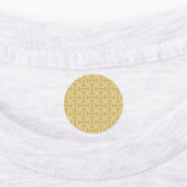 60s Paper Pattern Labels (Aangebracht)