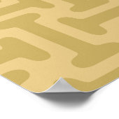 60s Paper Pattern Poster (Hoek)