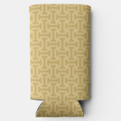 60s Paper Pattern Seltzer Blikjeskoeler (Achterkant)